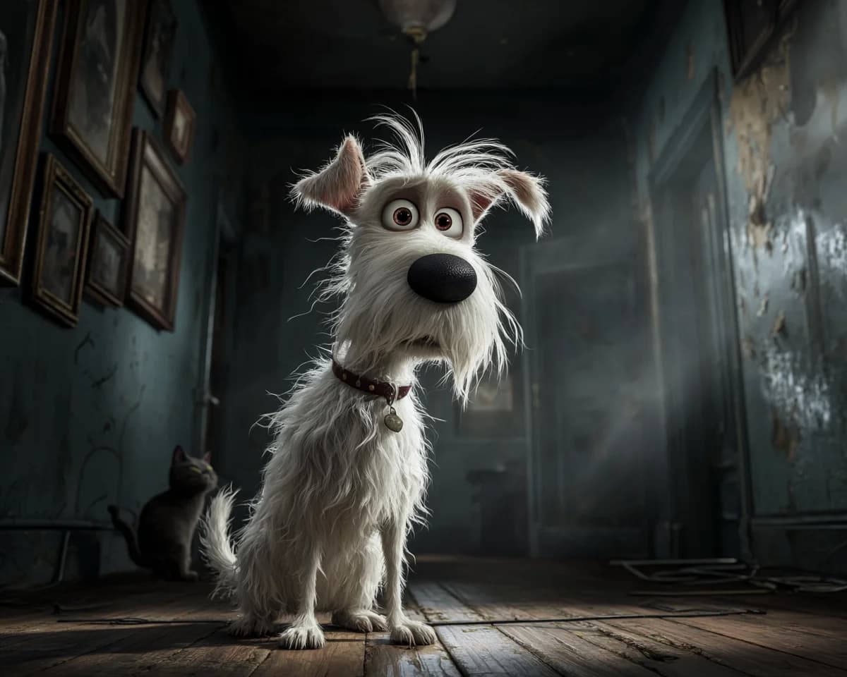 Horror-Hund in der Grusel-Villa