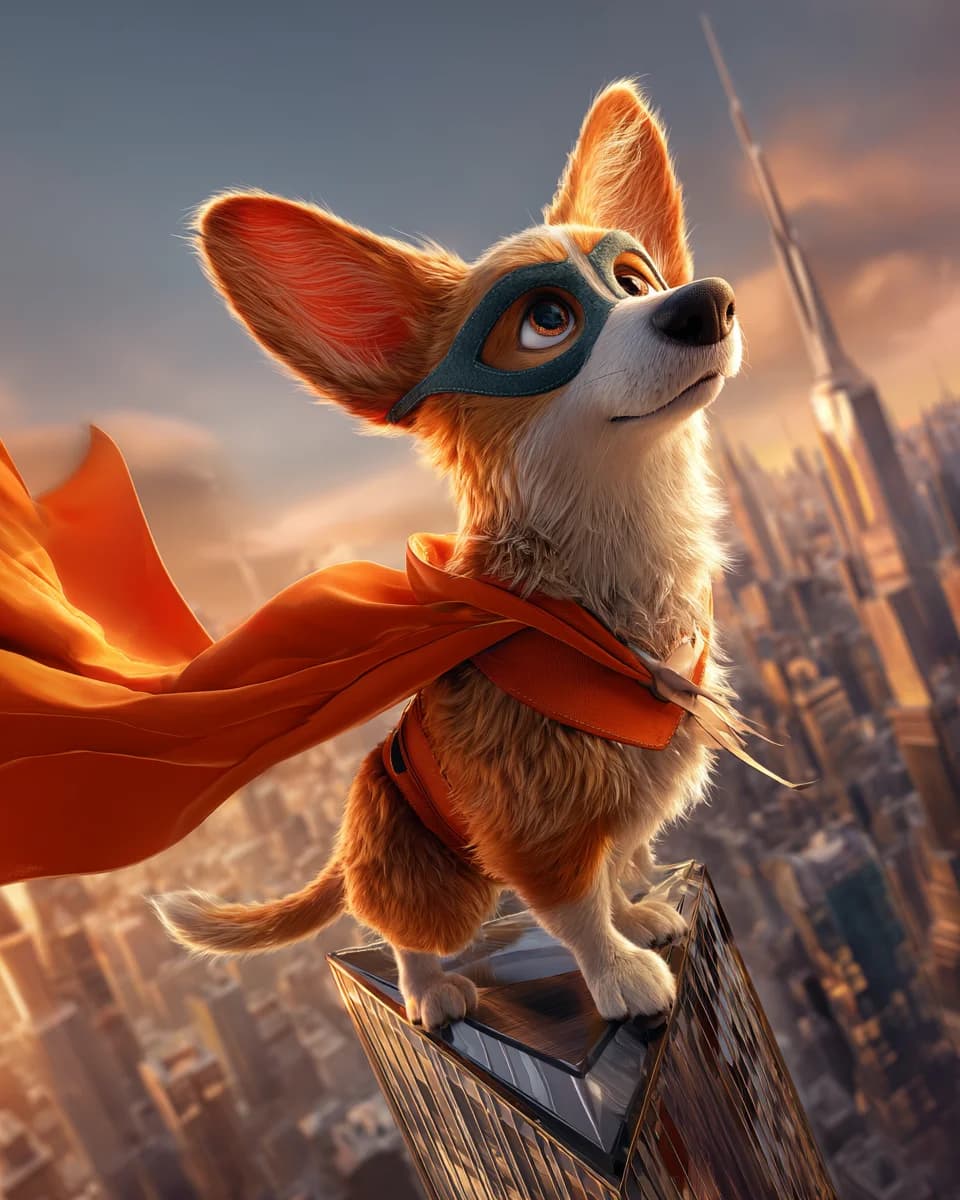 Super-Hund rettet die Stadt