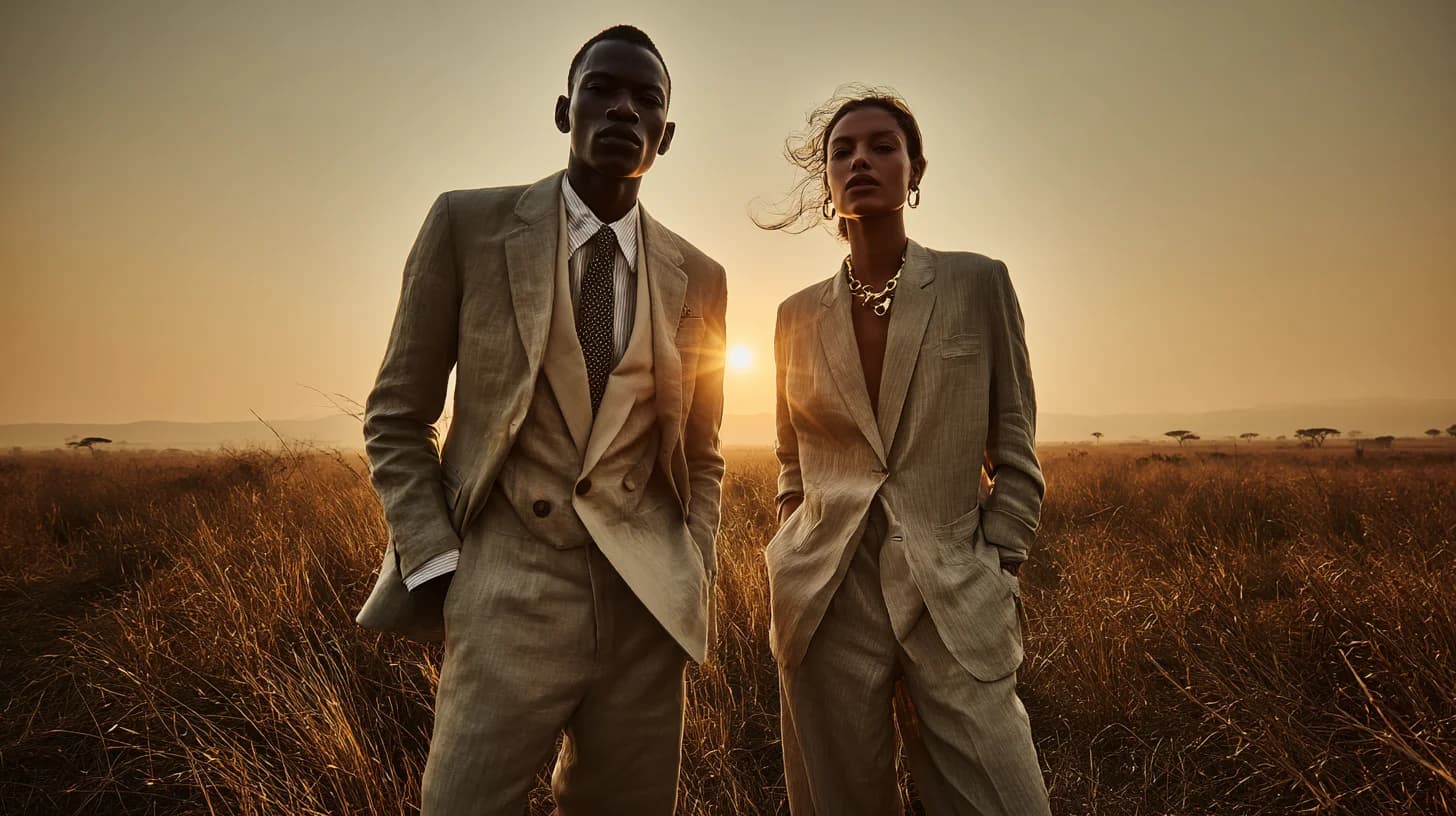 Golden Savannah Chic