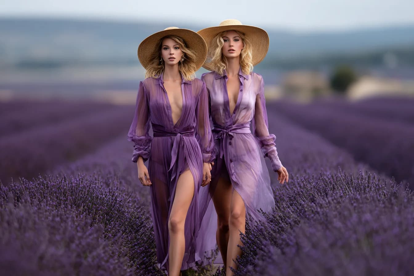 Lavender Field Serenity