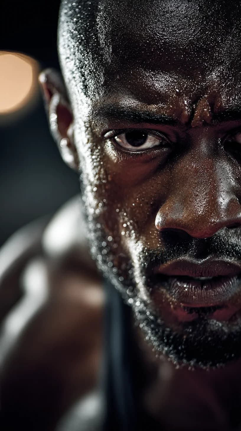 Elite Sprinter Portrait