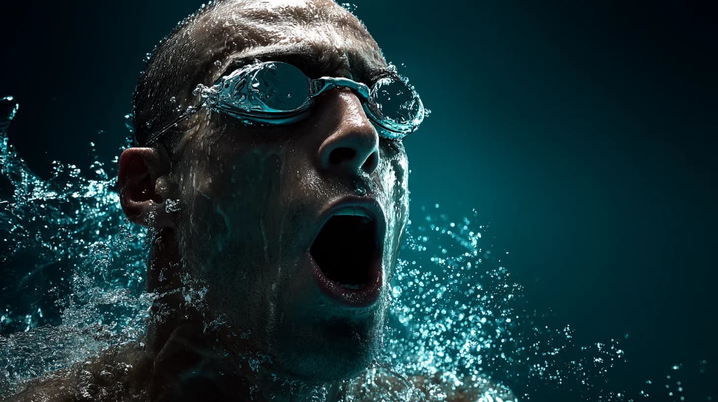 Swimmer Surface Breath