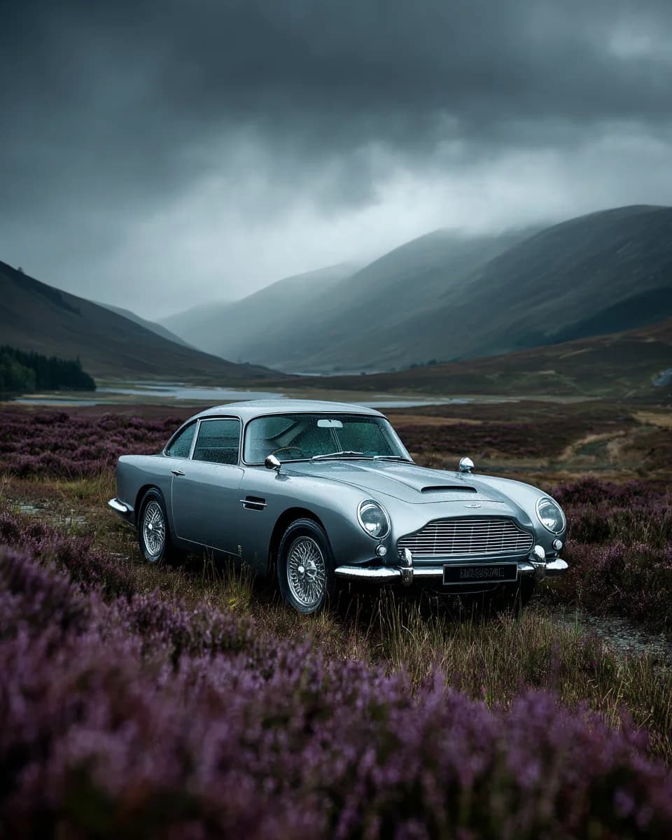Aston Martin Scottish Highlands