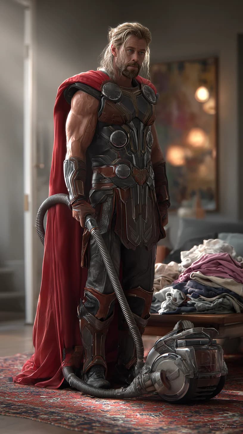 Thor Vacuuming Cape