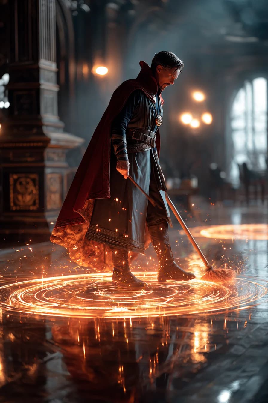 Doctor Strange Mopping
