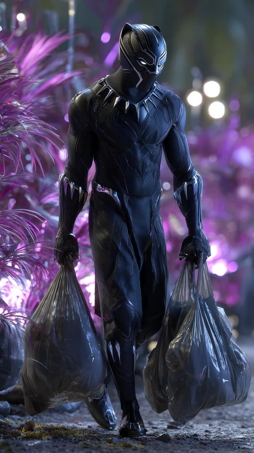 Black Panther Trash