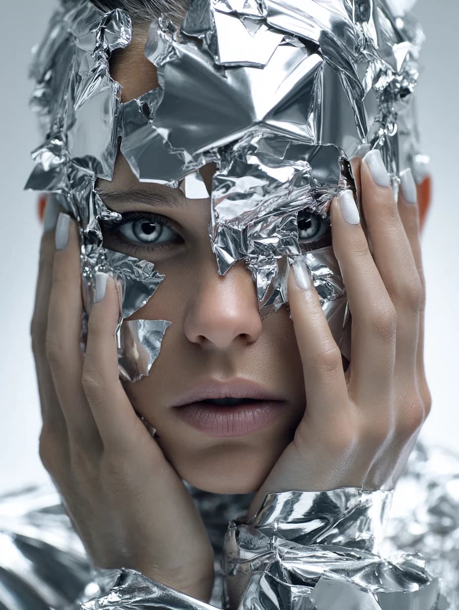 Metallic Mercury Look