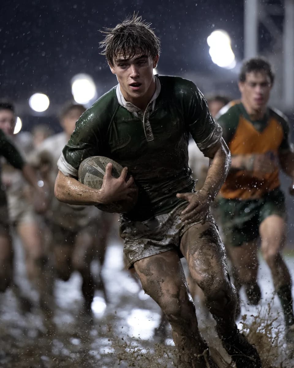 Rugby Muddy Charge