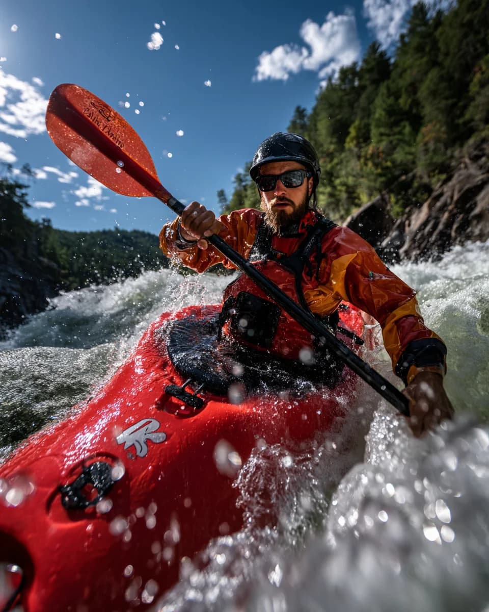 Kayaking Whitewater
