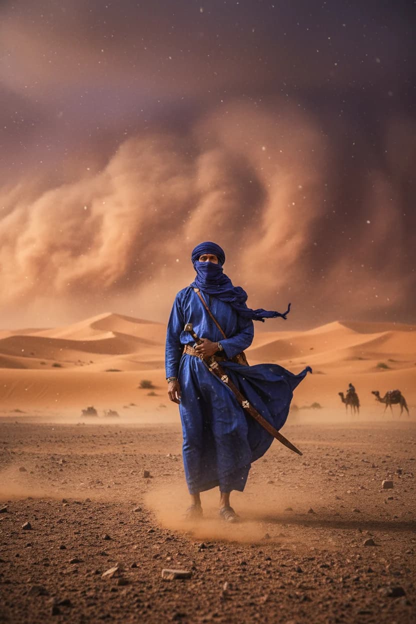 Wenn die Wüste dir ins Gesicht schaut