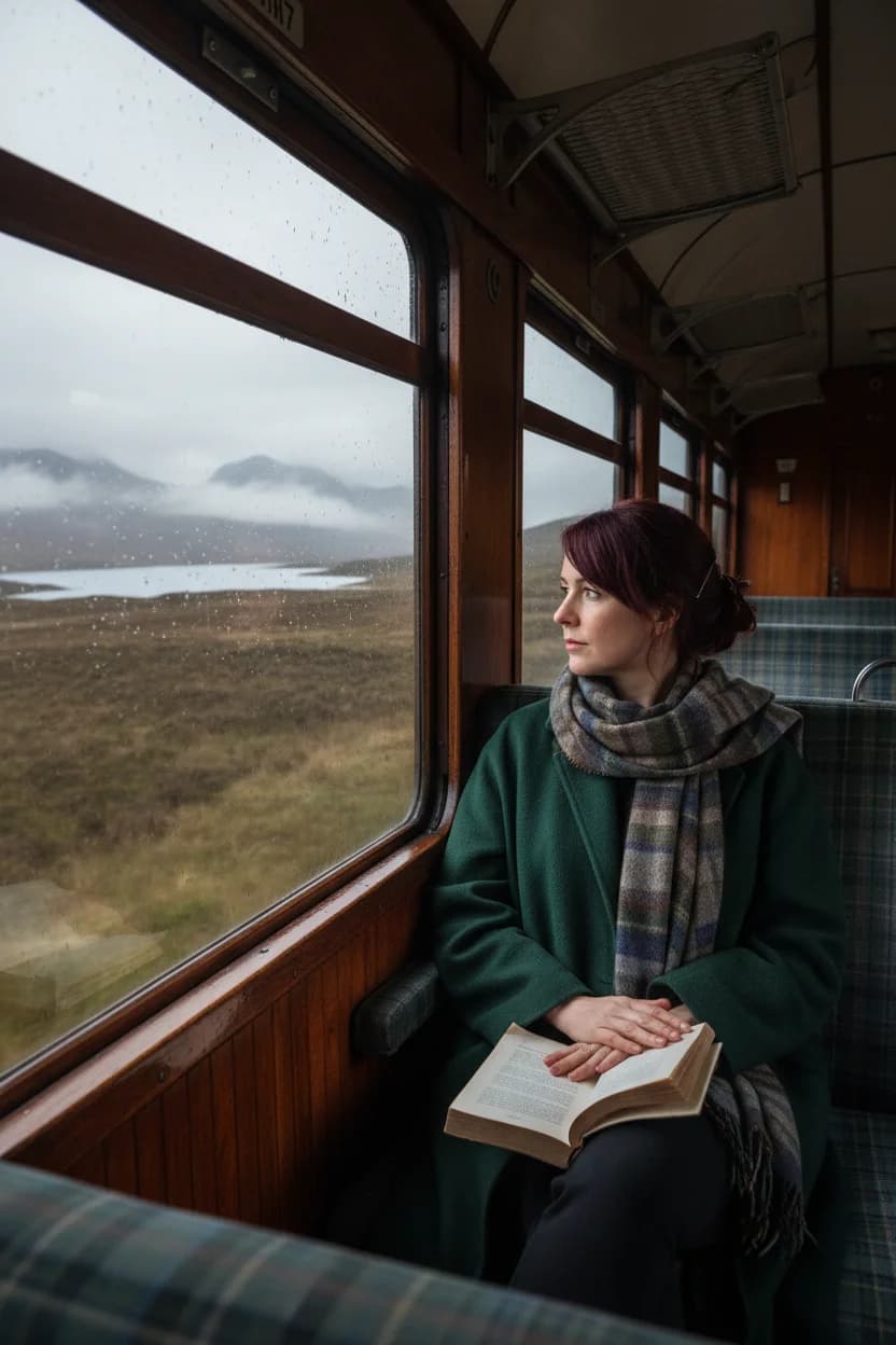 Wenn der Zug durch die Stille fährt