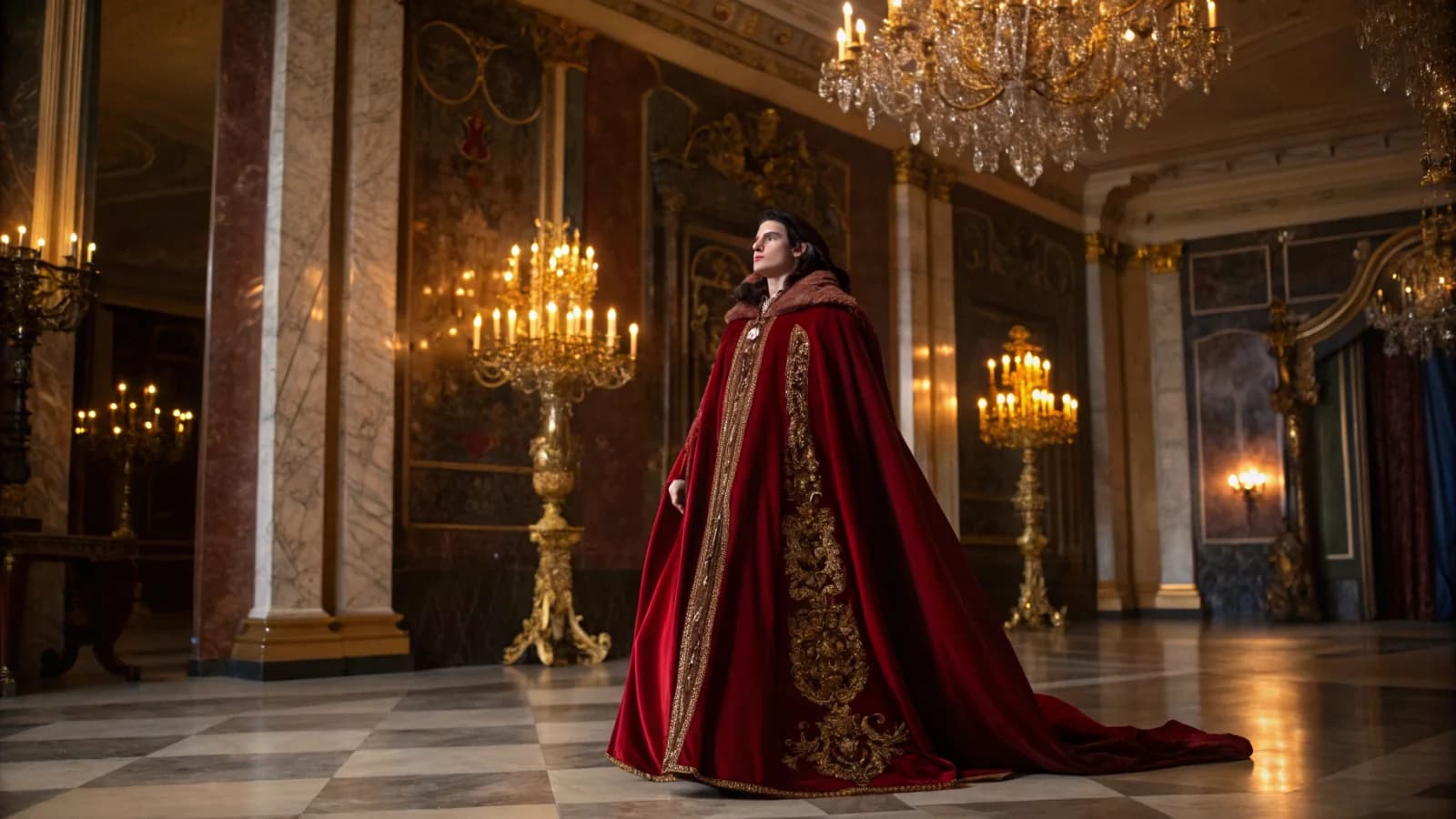 Vampir-Lord im Barocken Ballsaal