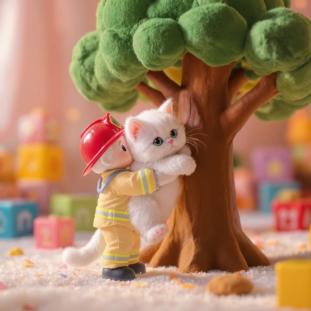 Spielzeug-Rettung im Kinderzimmer