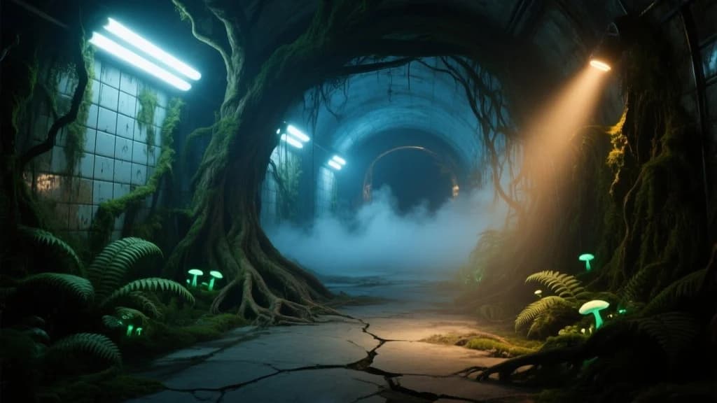 Unterwelt-Portal zum Urzeitdschungel