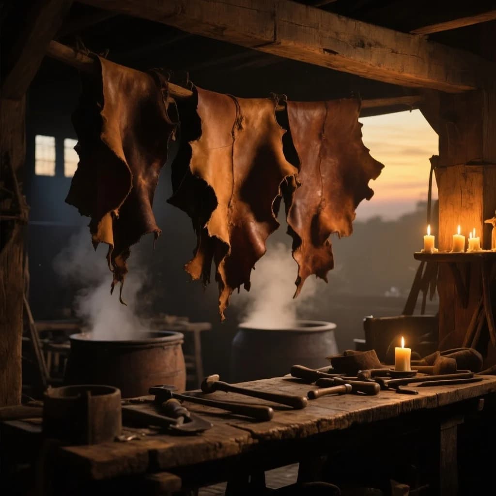 Abendruhe in der alten Gerberei