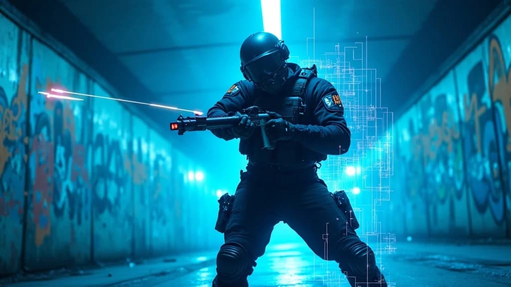 Cyber-Operative im Glitch-Universum