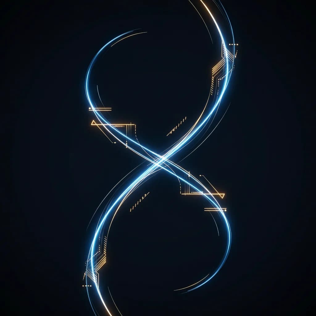 Abstrakte Superhelden-Lichtspur