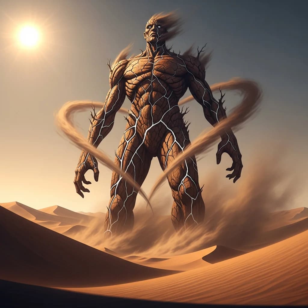 Gott der Dürre - Wüstenriese