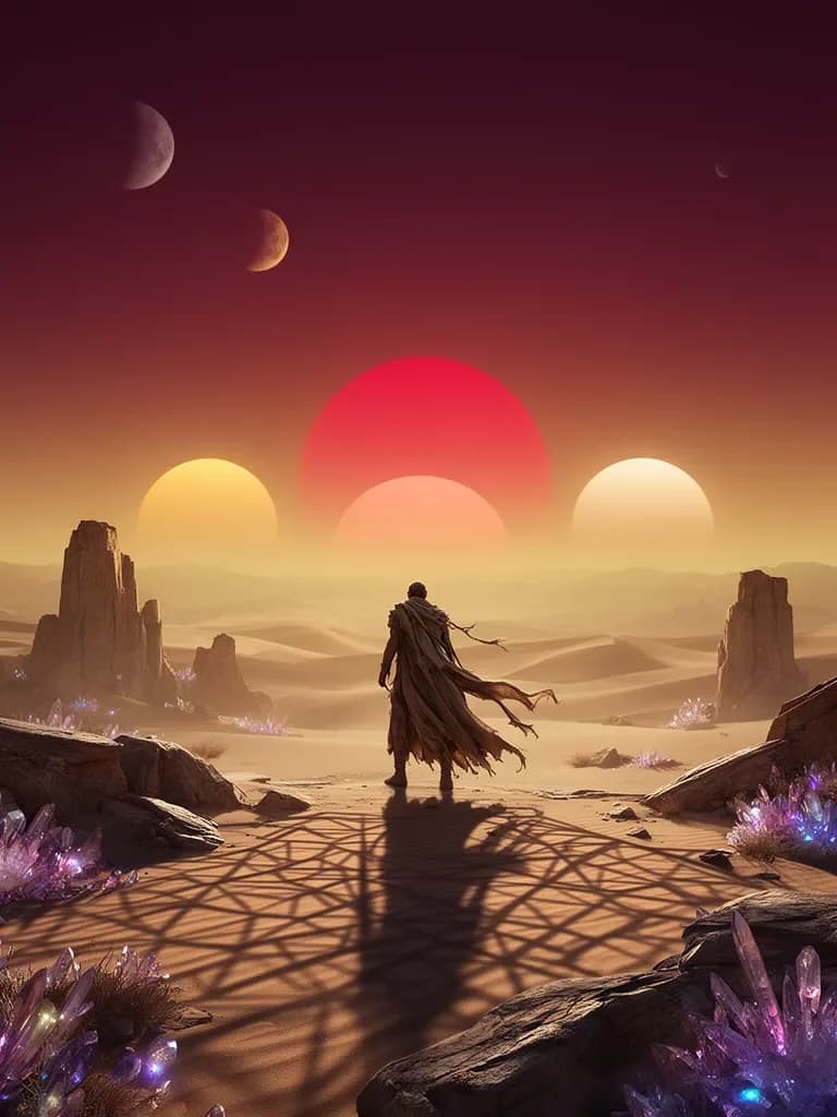 Nomade unter drei Sonnen