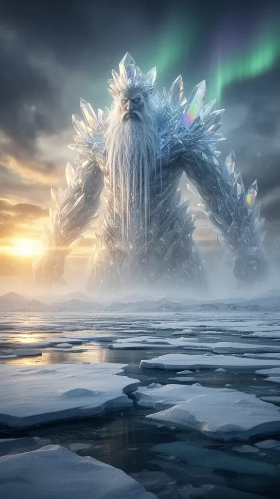 Eisriese über dem Nordpolarmeer