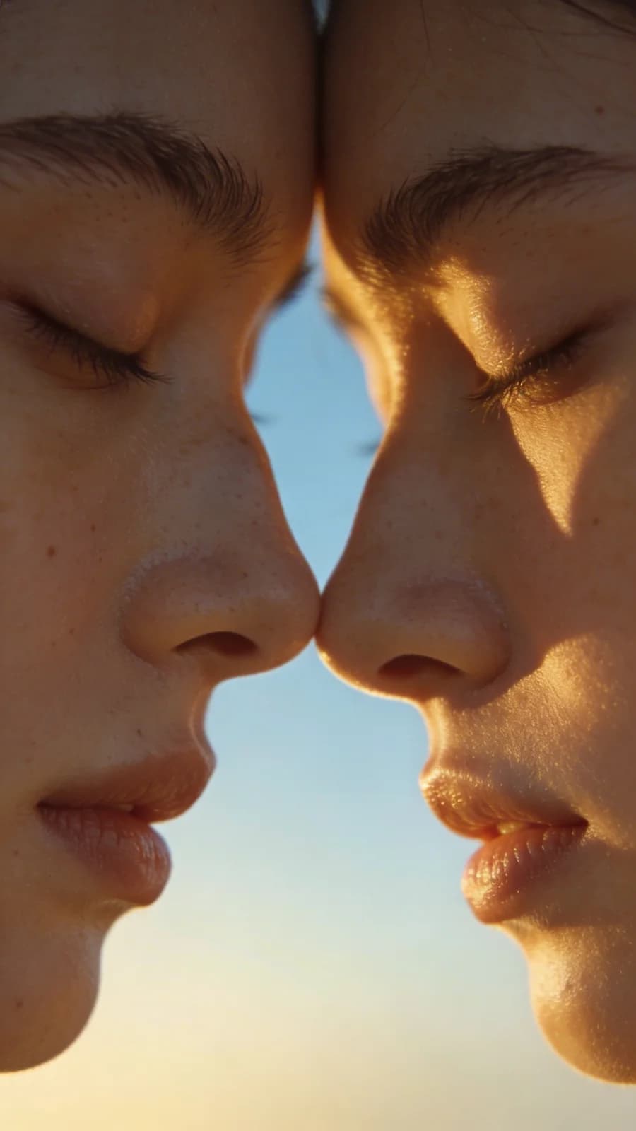 Intime Verbindung zweier Seelen