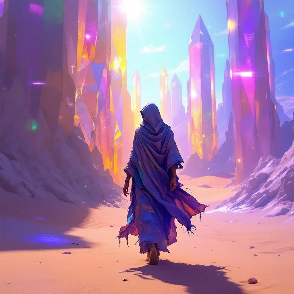 Nomade in der Kristallwüste