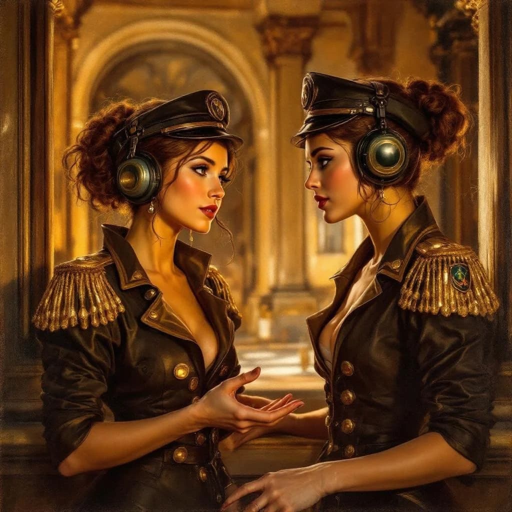 Pilotinnen im Renaissance-Stil