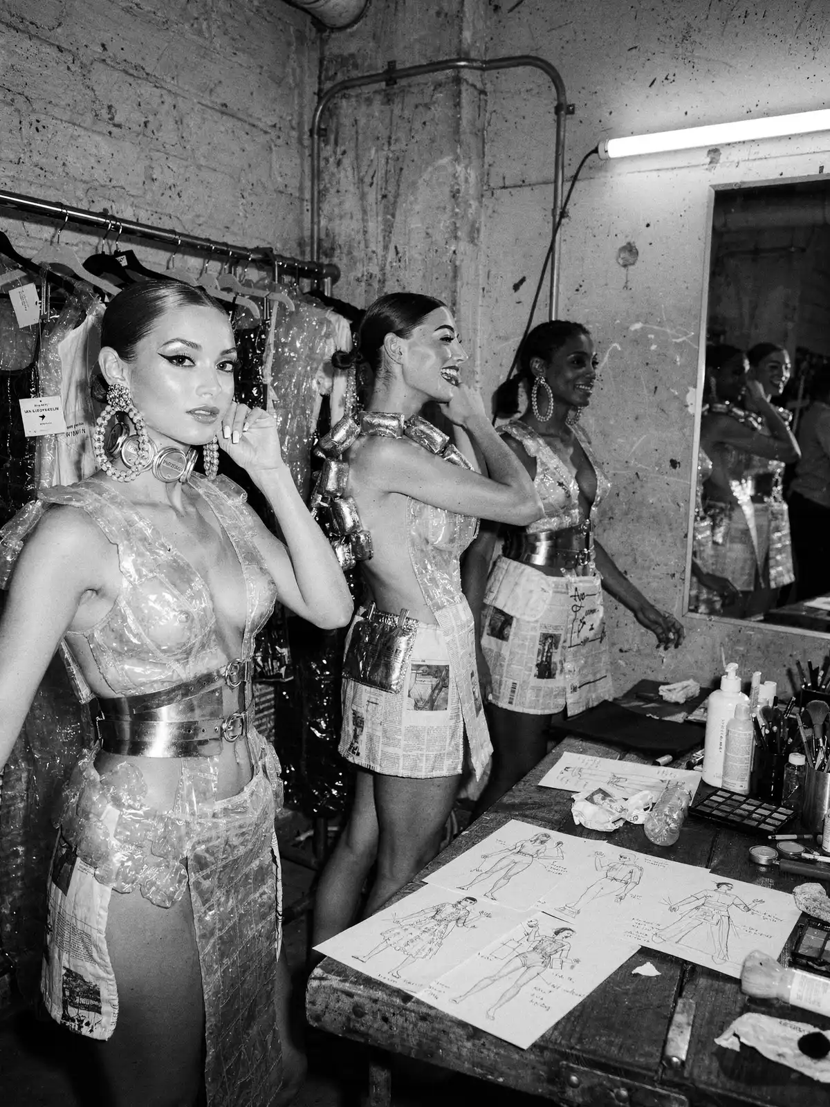 Nachhaltige Mode im Backstage-Licht